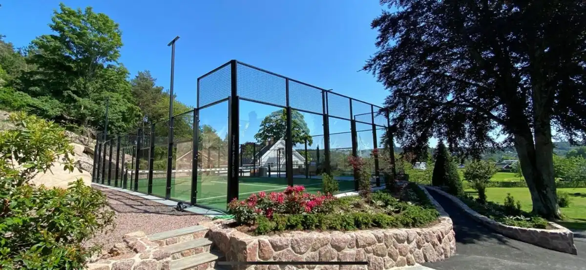 Pista de pádel privada en el Reino Unido