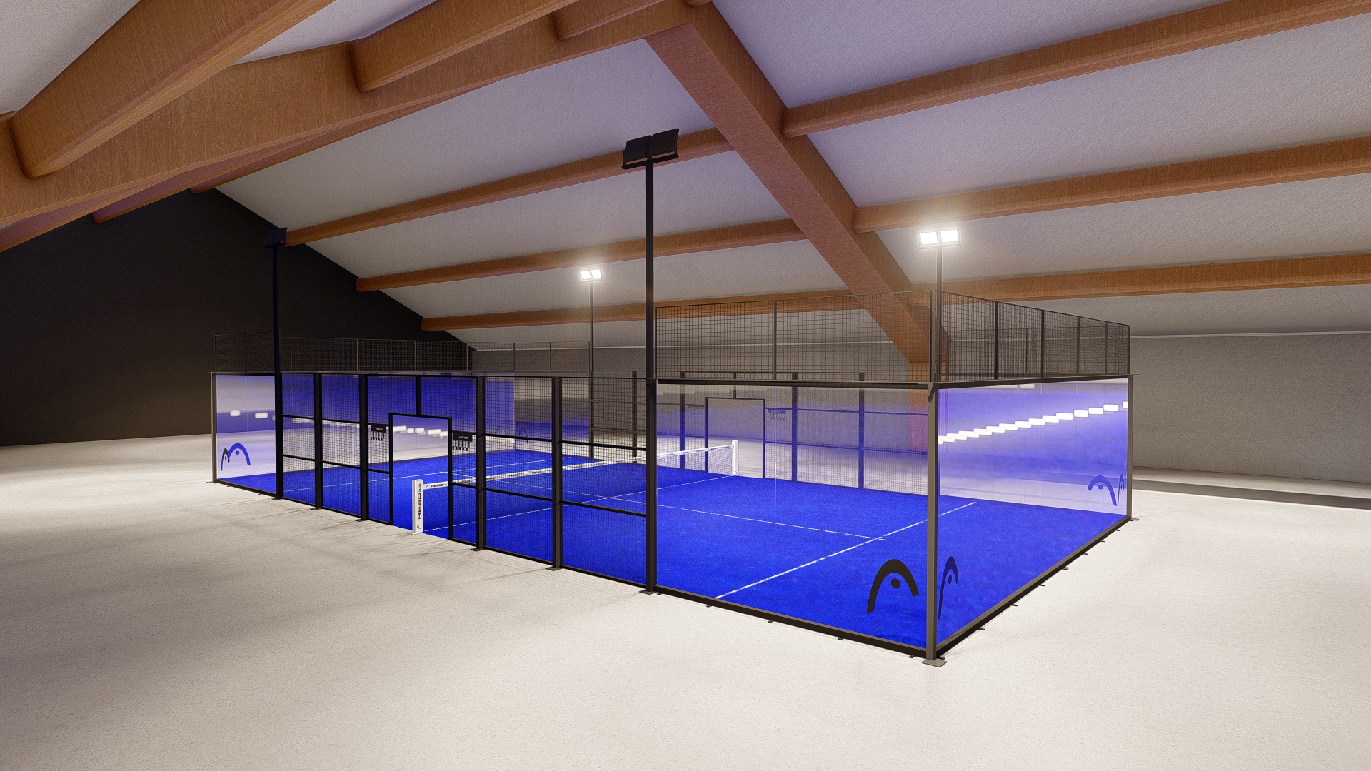Pista exclusiva de Head Padel