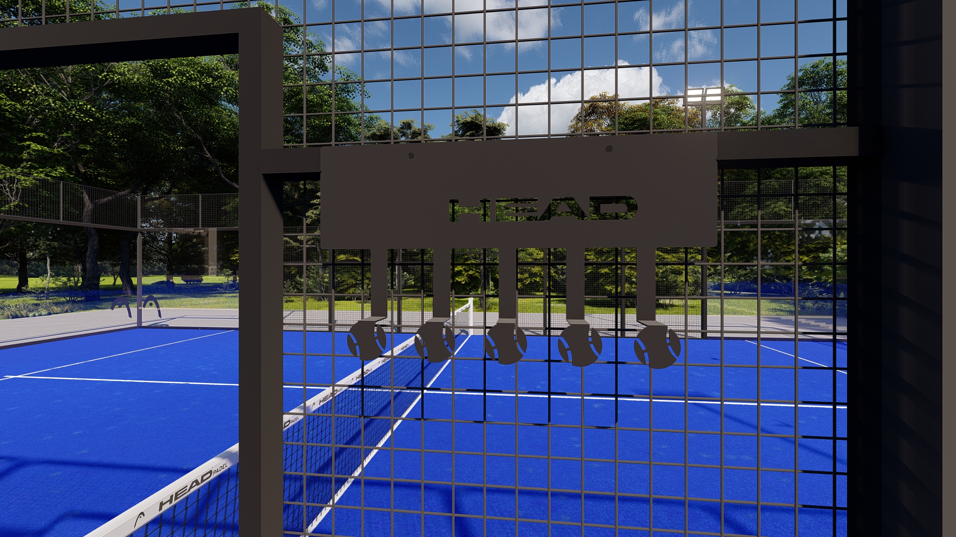 Pista exclusiva de Head Padel