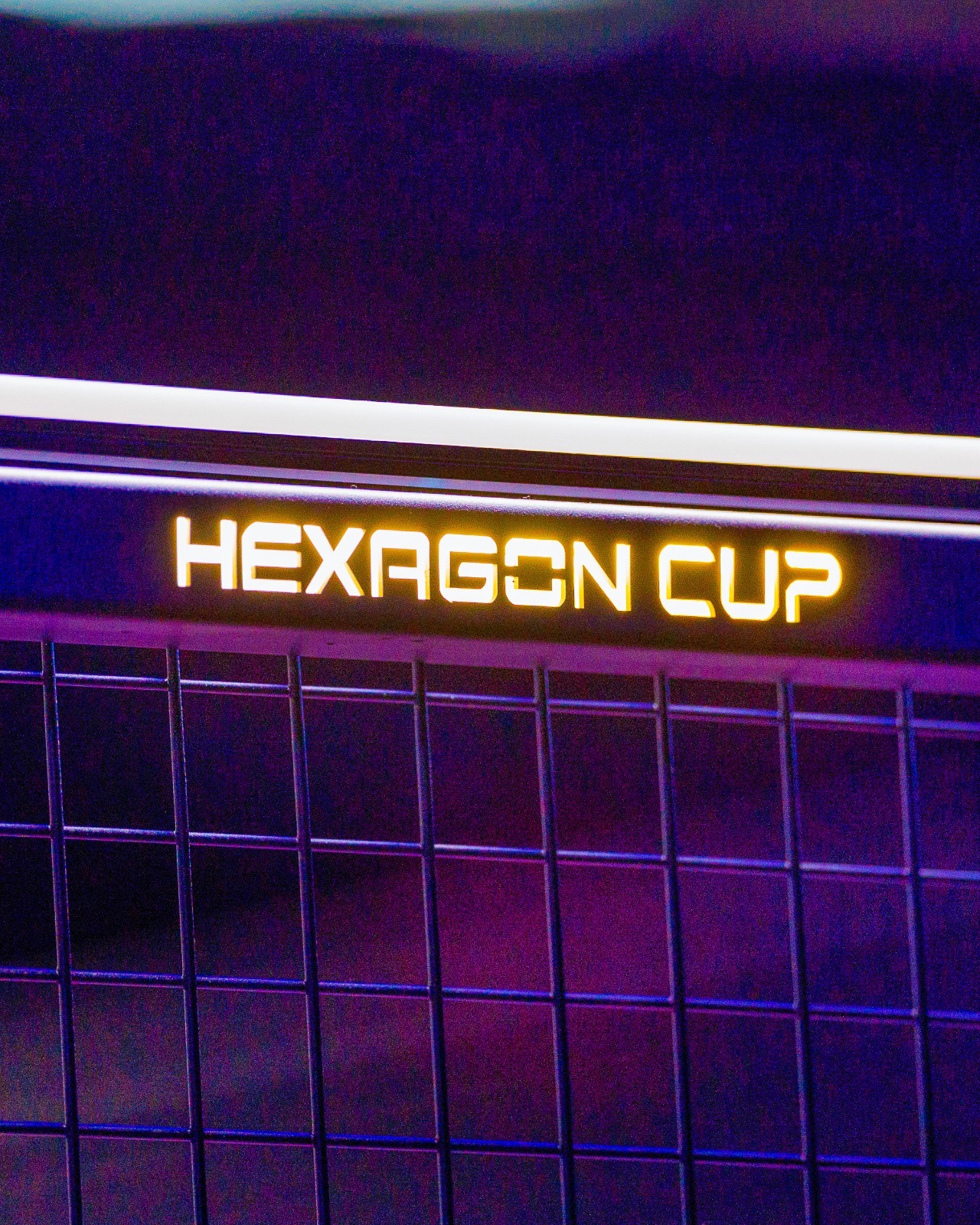 Pista oficial de pádel de Hexagon Cup